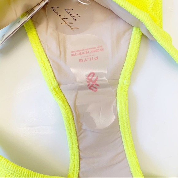 PilyQ Pineapple Reef Bikini Set size Large - Picture 8 of 12